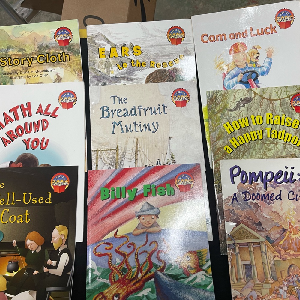 9 McGrew Hill level books